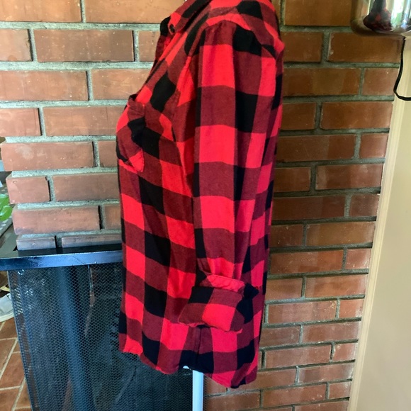 Rails red plaid flannel - Picture 4 of 6